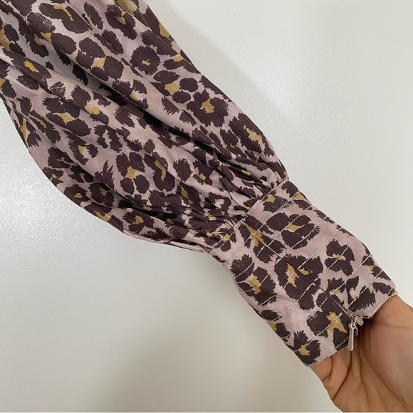 Zimmermann Sabotage silk leopard midi dress - Picture 4 of 7